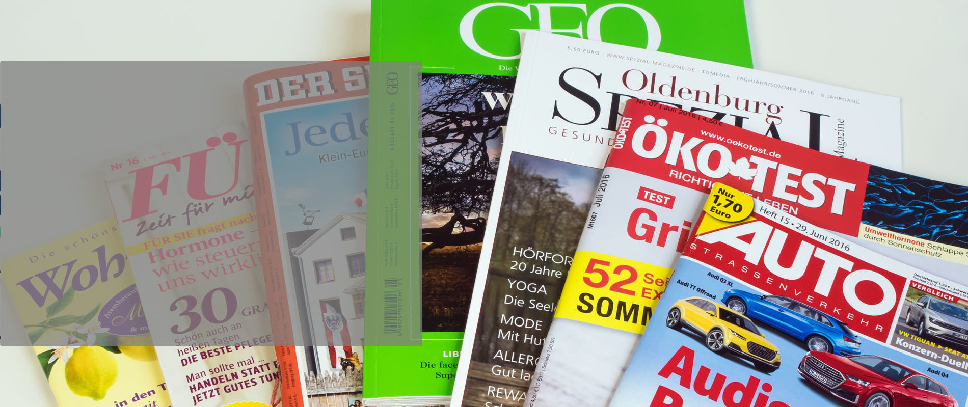 Auswahl Zeitschriften